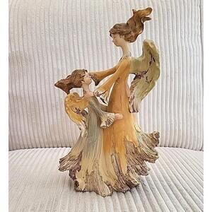TII Collections Angel With Child Figurine